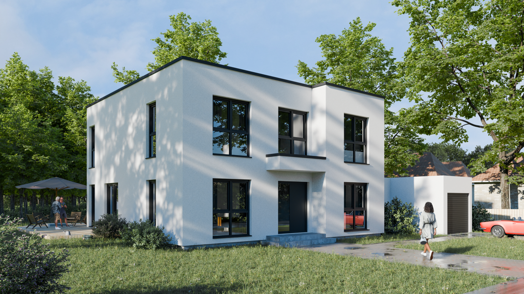 Jesteburg | Modernes Holz-Fertighaus