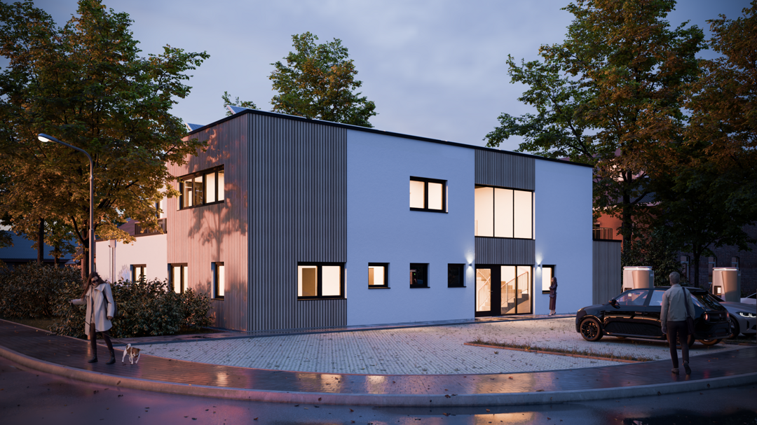 Emden | Plus Energie Zahnarztpraxis mit zwei Wohneinheiten